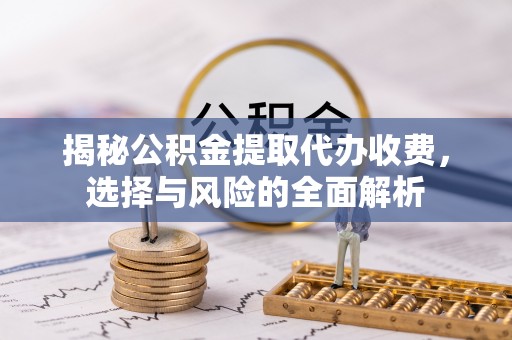 南市揭秘公积金提取代办收费，选择与风险的全面解析