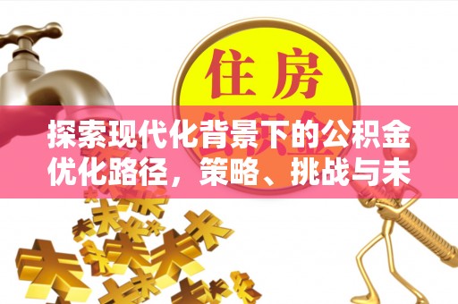 南市探索现代化背景下的公积金优化路径，策略、挑战与未来展望